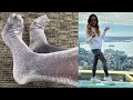 Shimmery Tights Travel Look Falke Shiny Pantyhose Nylons Stockings Hosiery Legs Feets Girl Model