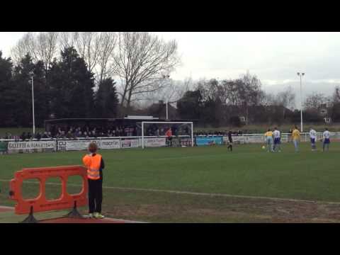Enfield Town take the lead against Canvey Island