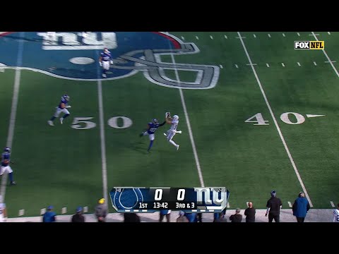 Flacco dots Pierce on a 20-yard high-point pass