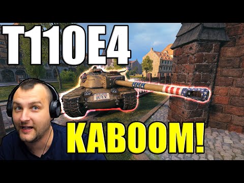 T110E4: KABOOM in the FACE! | World of Tanks