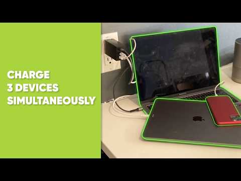 SHARGE – Worlds Smallest  3-Port GaN 65W Laptop-GadgetAny