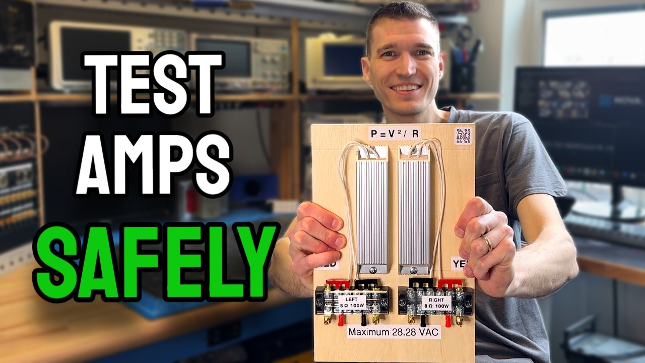 Build This Simple 8 Ohm Audio Dummy Load for Amplifier Testing