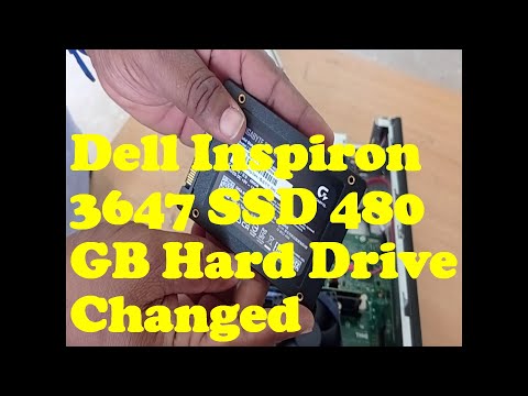 Dell Inspiron 3647 SSD Hard Drive Changed #dell # SSD #Hard Drive #getdot solutions