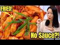 The OTHER Tteokbokki Koreans Secretly LOVE Korean Fried Spicy Rice Cakes 기름 떡볶이