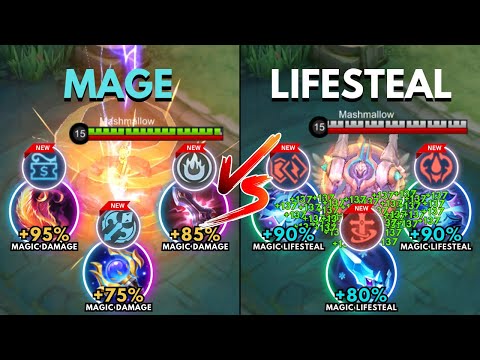 Edith Mage Build vs Edith Lifesteal Build