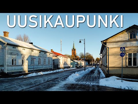 Walking in Uusikaupunki, Finland - Winter 2022