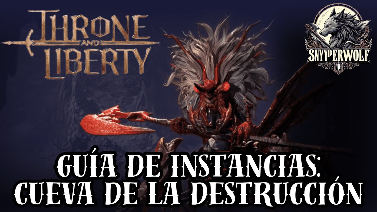 Throne and Liberty🏰​ Guía de Instancias: 🔥Cueva de la Destrucción🔥 #guia #throneandliberty#instances
