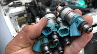 Installing the correct fuel injectors for the 3MZ-FE TRD Supercharged Celica GT-SIX (from a Miata?!)