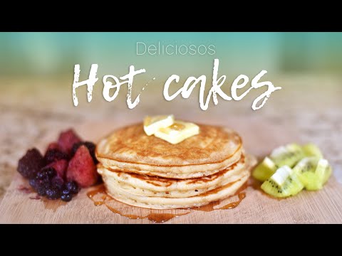 CÓMO HACER HOT CAKES PERFECTOS *RECETA PANCAKES ESPONJOSOS* - VANILLA REGINA