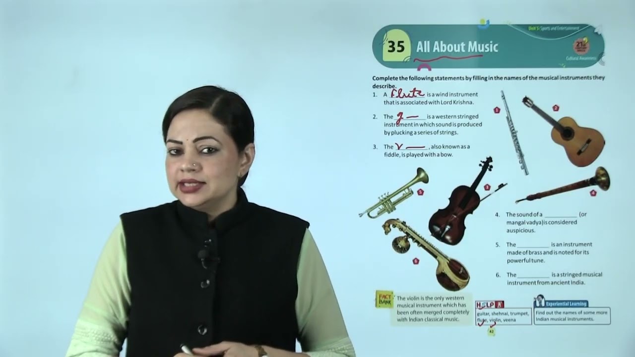 Ch 35  | Suman | GK | Class 3 | All About Music | For children