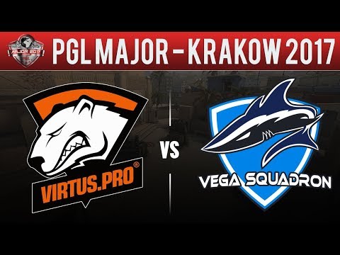 Live:  Virtus.pro vs Vega Squadron  | PGL Major Kraków 2017 Group Stage