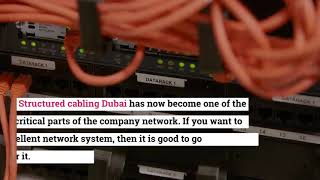 How to Install and Maintain Structured Cabling Services?