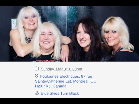 Girlschool - Live at Foufounes Electriques, Montreal, Quebec (03-31-2024) Full Show Video