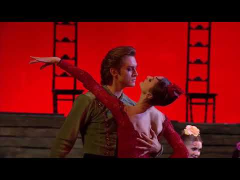 "Carmen Suite", Svetlana Zakharova, Denis Rodkin, Mikhail Lobukhin, Bolshoi Ballet (2019)