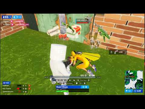 TOP 1000 IN KILLS FORTNITE SQUADS CHAPTER 2 SEASON 8: TRIPLE RAIL GUN PLAY: NEW LOCATION