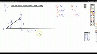 Law of Sines (SSA) 1 Triangle