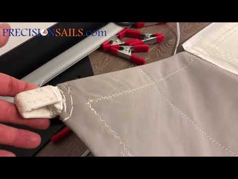 New Hunter 35.5 Legend 135% Genoa Precision Sails 400 Series Crosscut Dacron