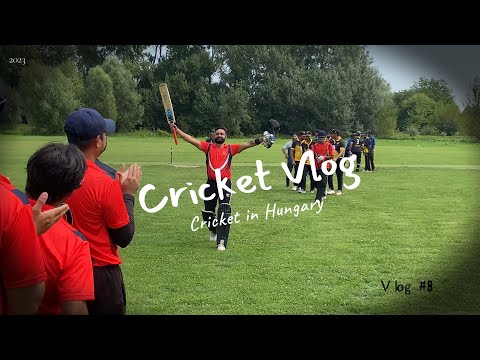 Playing cricket in Hungary🏏