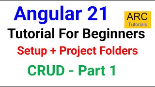 Angular 21 Tutorial for Beginners - Part 1 | Setup, Signals & New Folder Structure #angular21