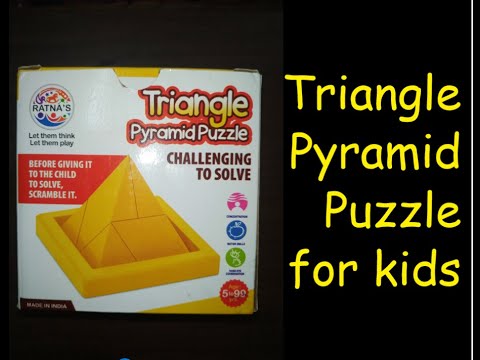 #How to solve Triangle Pyramid Puzzle # Full details# Pros & Cons# Kids puzzles#