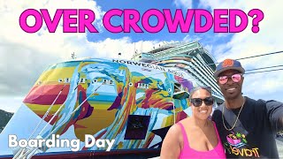 Boarding Day on Norwegian Aqua Was NOT What We Expected 😳