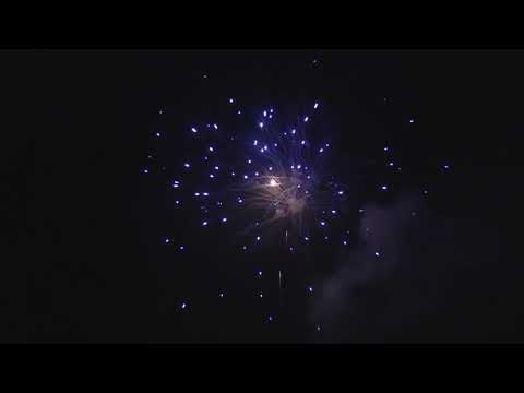 SW200422 C13  all blast dark blue dahlia 25s consumer cake fireworks new