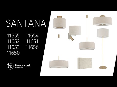 Торшер Nowodvorski 11656 Santana E27 1x25W IP20 бежевий