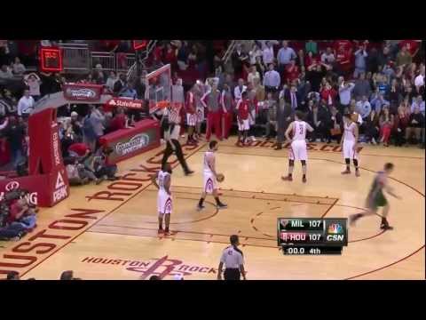Milwaukee Bucks vs Houston Rockets 20130227