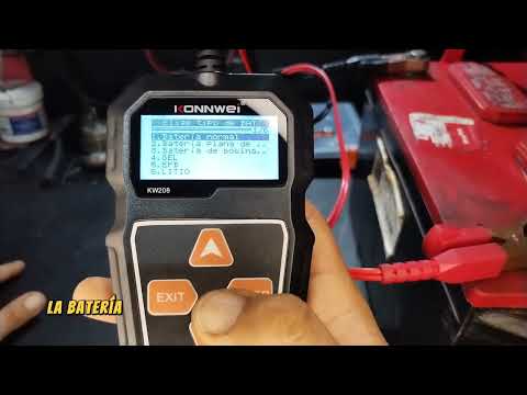 PROBAR BATERÍA FÁCIL Y RÁPIDO ✅ comprobador Konnwei kw208 ⚡ ALIEXPRESS ✅