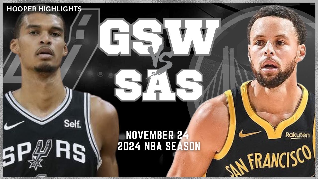 25.11.2023 - Golden State Warriors 118-112 San Antonio Spurs