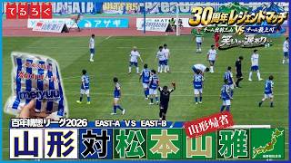 【ホーム松本戦】笑いあり涙ありのレジェンドマッチ。本命の試合はため息あり