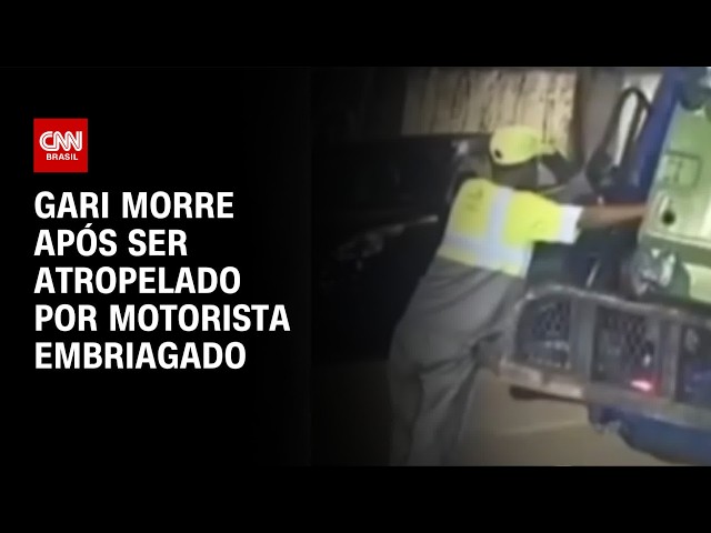 SP: Gari morre após ser atropelado por motorista embriagado | BASTIDORES CNN