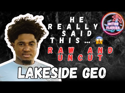 Imtooflorida's Raw And Uncut exclusive interview with Lakeside Geo #rap #daytona #floridarapper