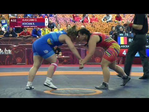 BRONZE WW - 76 kg: D. VLASCEANU (ROU) v. R. VOVCHAK (UKR)