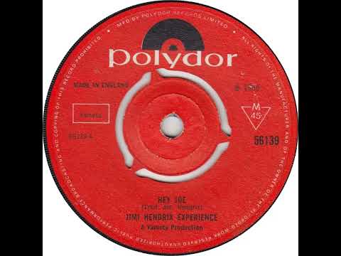UK New Entry 1966 (414) Jimi Hendrix Experience - Hey Joe