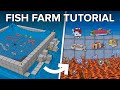 Minecraft AFK Fish Farm 6600 Items Per Hour