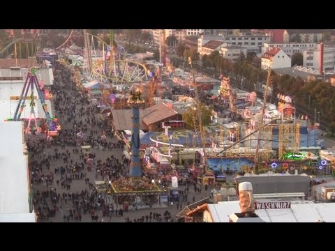 Stuttgart: Cannstatter Volksfest the second largest beer festival 2012 Teil 1