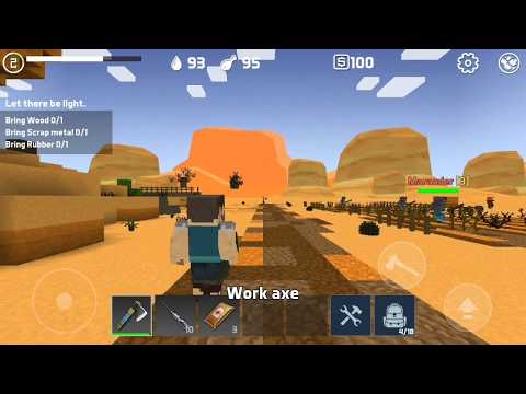 Last Craft: Survival In A Pixel World Android Gameplay