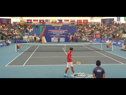 FULL CHUNG KẾT TENNIS  SEAGAME 31.  LÝ HOÀNG NAM & TRỊNH LINH GIANG.