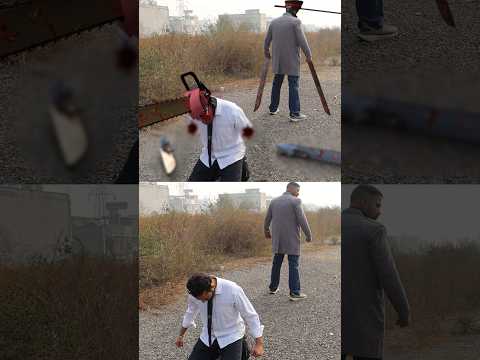 Pochita, Chainsaw Man Vs Katana Man || VFX Breakdown #chainsawman #pochita #3dsingh #katanaman