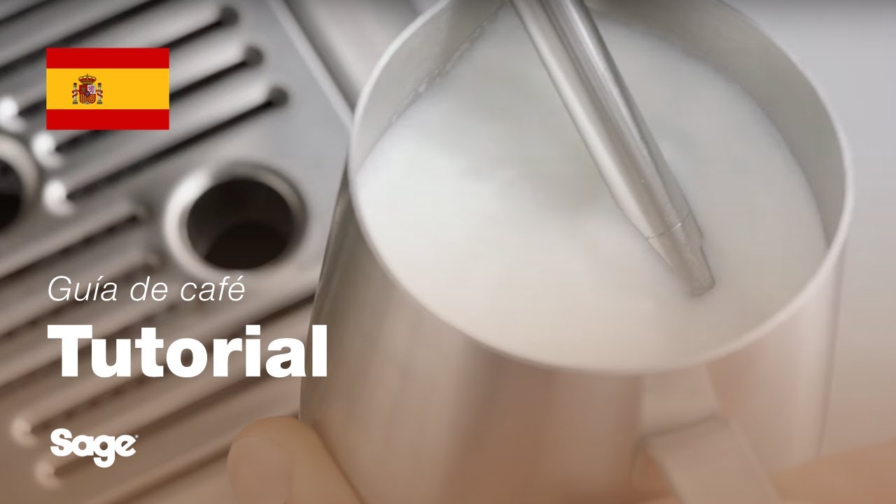 Cómo texturizar manualmente la leche