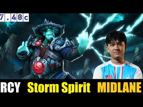 🤯RCY [Storm Spirit] MID 7.40c - DOTA 2 HIGHEST MMR MATCH#dota2   #dota2gameplay