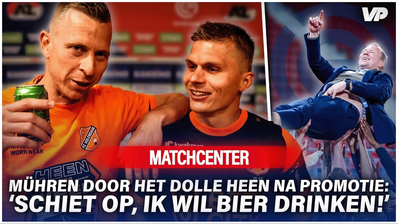 Thumbnail for article: Groot feest bij FC Volendam na promotie: 'Het kan niet beter, toch?'