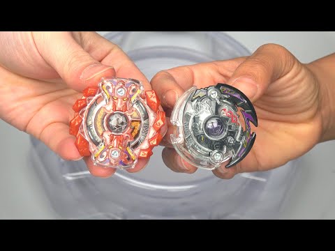 DARK DEATHSCYTHER vs GIGANT GAIA | Beyblade Burst Mini Battle Series