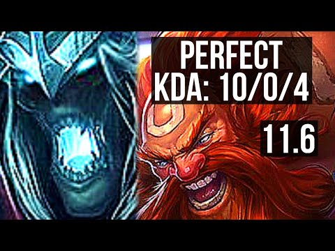 KARTHUS vs GRAGAS (JUNGLE) | 10/0/4, 70% winrate, Legendary | EUW Master | v11.6