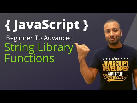 Javascript Bangla Tutorial 10 Library Functions For String
