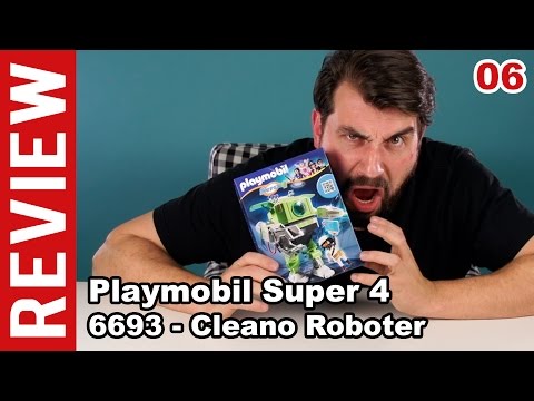 Playmobil Super 4 - Cleano-Roboter - 6693 - Review, Unboxing & Meinung