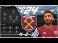 How West Ham United Defeated Arsenal With David Moyes' Tactics | EA FC 24