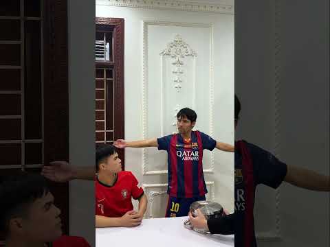 Messi hay Ronaldo nhanh tay hơn #messi  #kindness #ronaldo