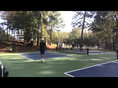 Sue vs Kenny Pickleball Singles 2